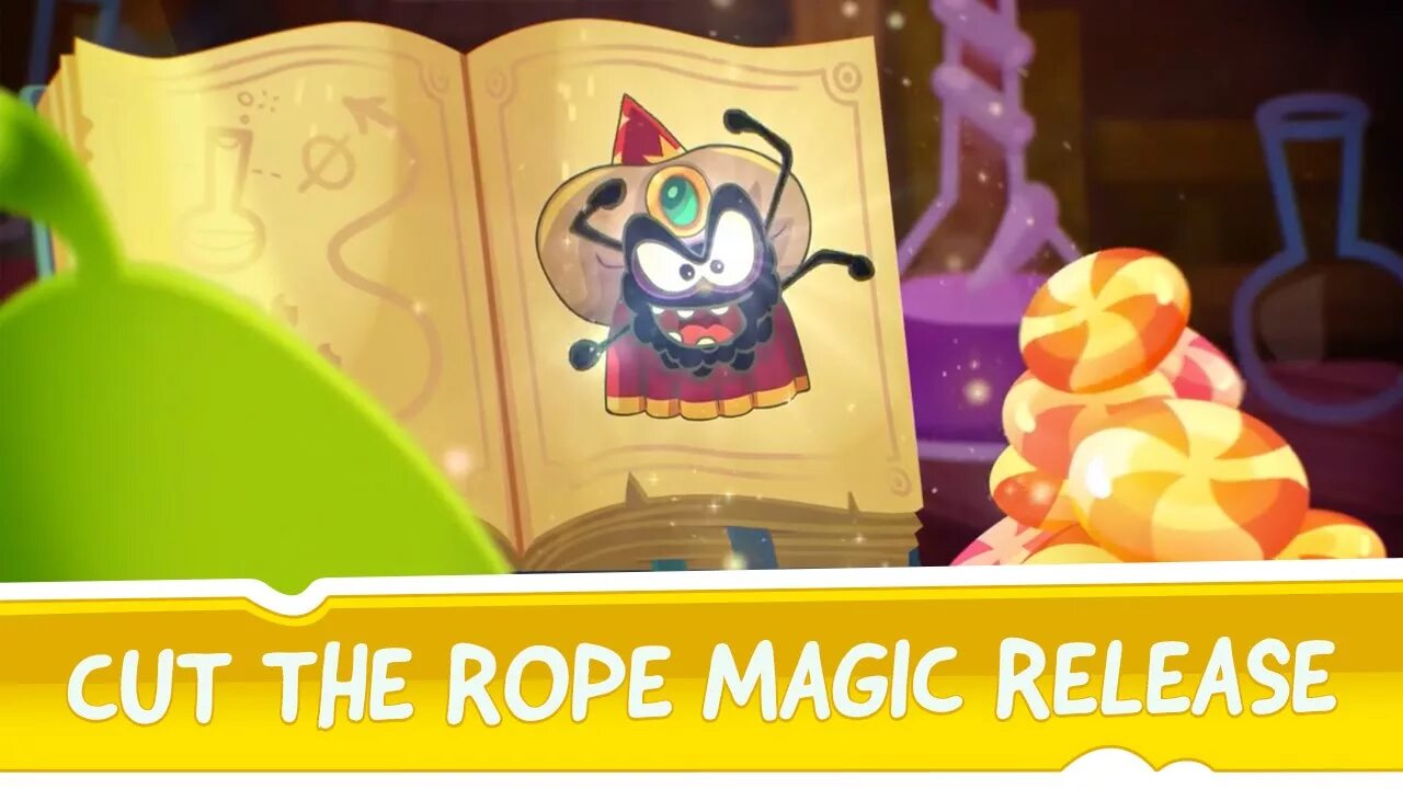 Cut the rope magic. Амнам. Cut the Rope Magic Trailer. Om nom Magic Tricks.