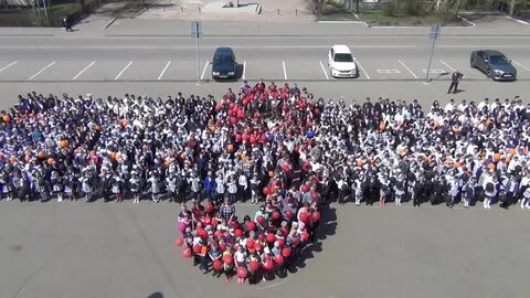 Флешмоб на 9 мая