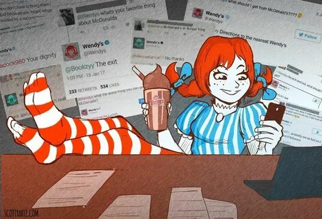 @Wendys Smug Wendy's Know Your Meme Wendy Anime, Wendys Girl, Wendys T...