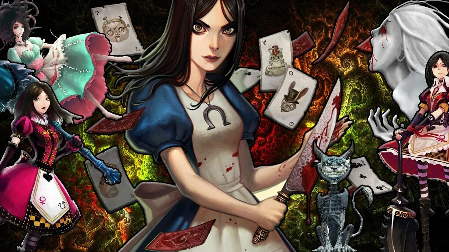 American MCGEE’S Alice и Alice: Madness Returns. Американ МАКГИ Алиса Alice Madness Returns,.