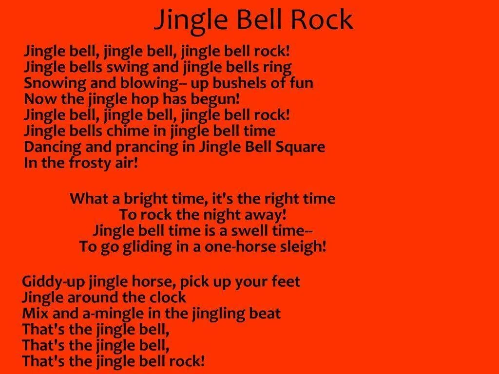 Текст песни Jingle Bells Rock. Джингл белс рок текст. Джингл Белл рок текст. Джингл белс рок слова на английском. Группа роки текст песни