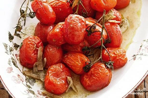 Recette Tomates cerises rôties au four (facile, rapide) Recipe Healthy recipes, 