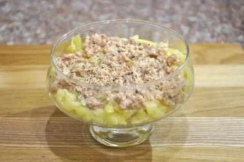 Печень трески с рисом