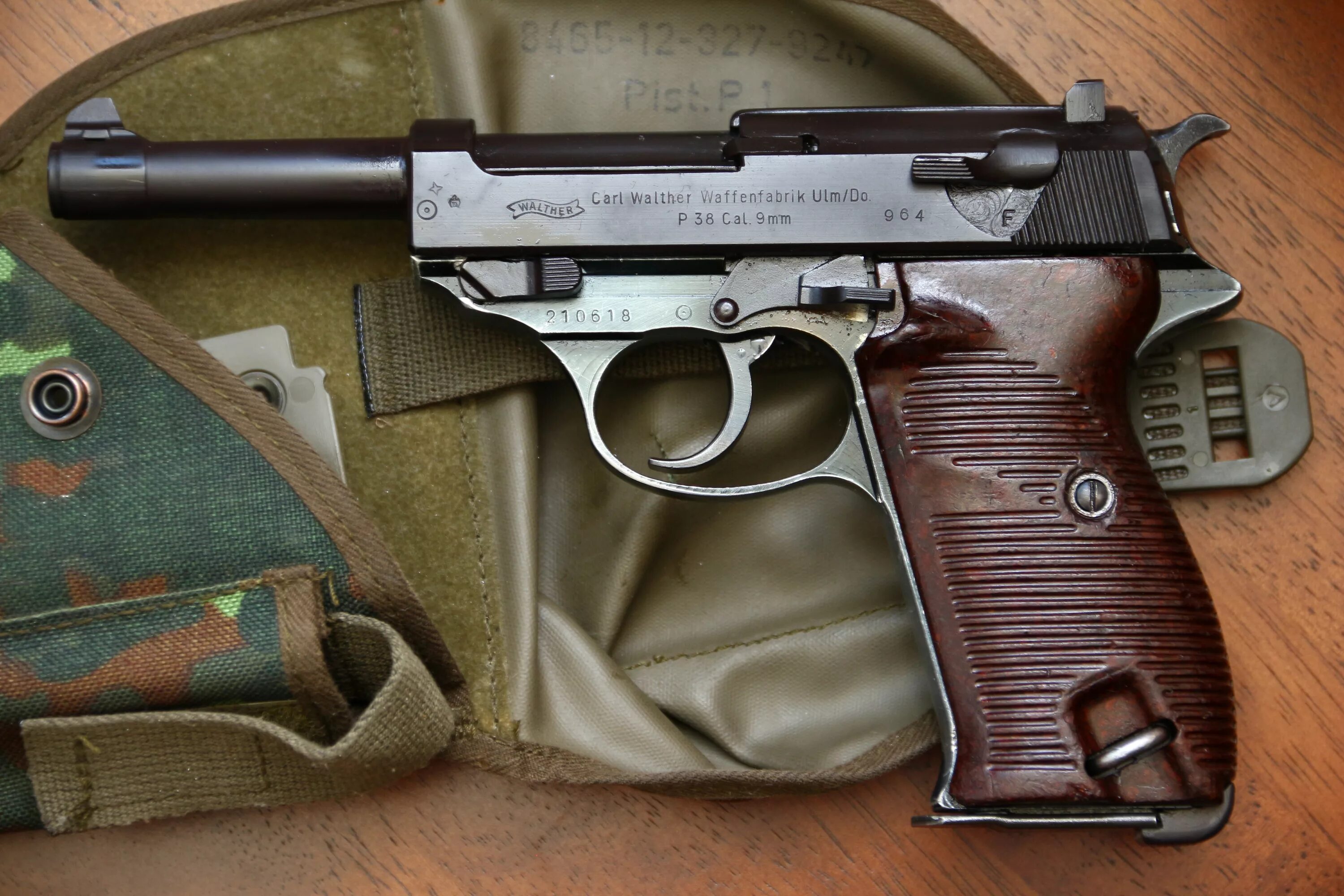 Walther p38 боевой.