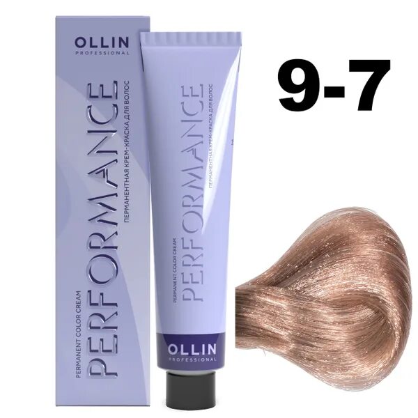 Performance 9. Оллин перфоманс 9/0. Краска Ollin Performance 9.7. Блондин коричневый 9/7. Оллин перфоманс 9/12.