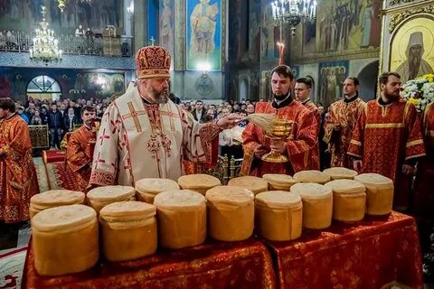 Хлеб который дают в церкви
