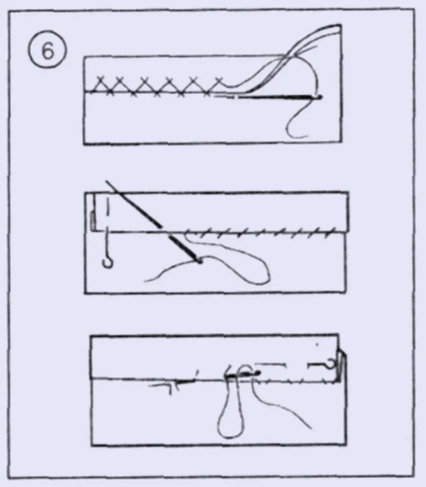 Подшивочный стежок. Потайной подшивочный шов вручную. Подшивание края изделия потайными стежками. Потайные подшивочные Стежки вручную. Схема потайных подшивочных стежков.