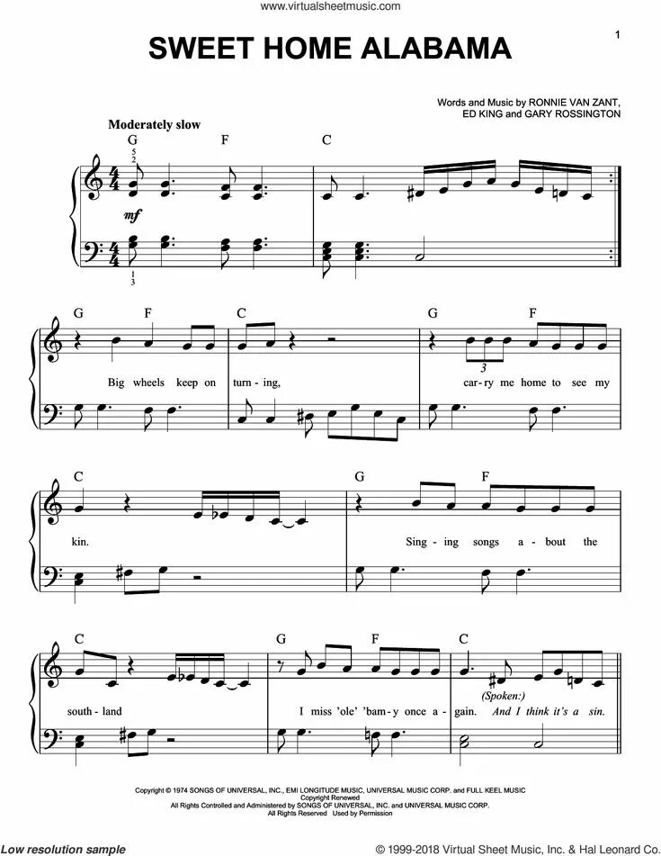 Sweet home alabama текст. Sweet home alabama ноты. sweet home alabama lynyrd skynyrd. home sweet home ноты для фортепиано. sweet home alabama lynyrd skynyrd текст.