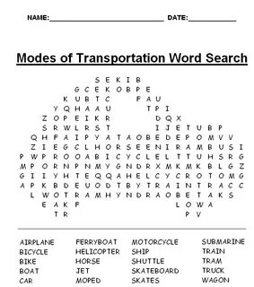 Transport words
