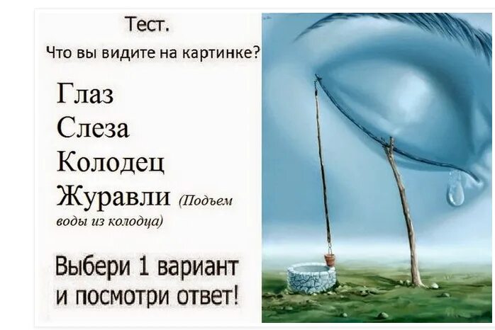 Что первым увидели на картинке. Тест что первым увидели на картинке. Что вы видитеинс картинке. Чтотвы видите на картинке. На сколько ты прошел свою жизнь тест