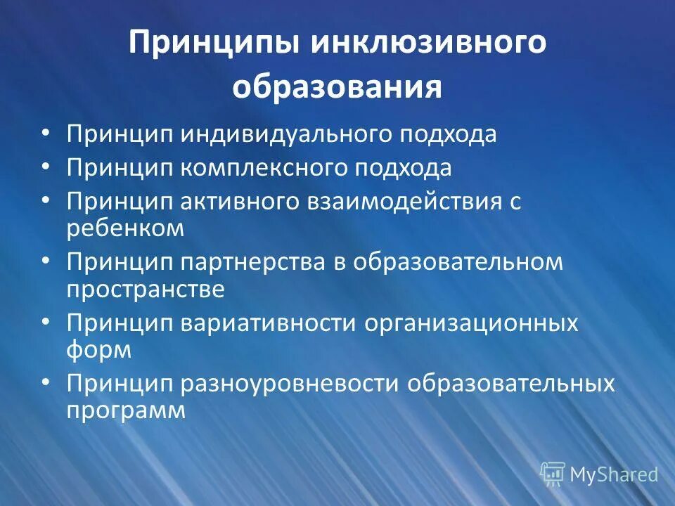 Принцип индивидуального подхода в образовании. Принцип индивидуального подхода в образовании