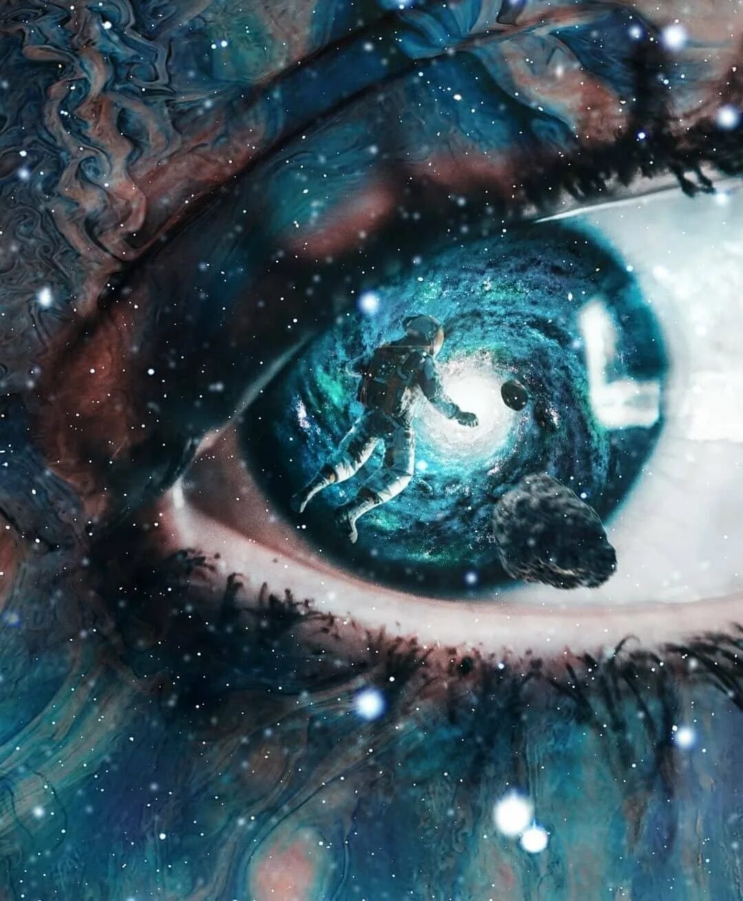 Взгляды человека на вселенную. Взгляды человека на вселенную. Космос в глазах. Единство со вселенной. Человек в космосе.