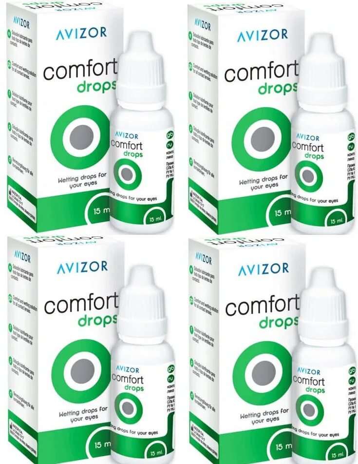 Глазные капли Comfort Drops. Comfort Drops гл. Капли. Avizor Comfort Drops 15ml. Авизор комфорт капли для глаз.