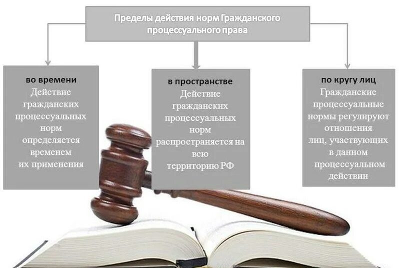 Пределы действия суда. Нормы гражданско-процессуального законодательства. Гражданско процессуальные нормы.