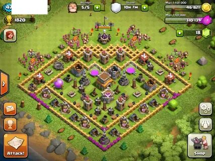 Clash of clans дома
