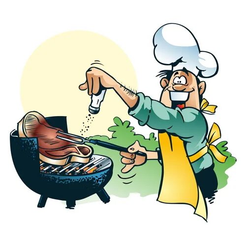 Повар шашлыки. Повар с шашлыком. шашлычник рисованный. шашлычник мультяшный. шашлык карикатура.