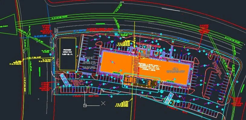 Athena CAD. CAD Plan site. 12х31 Plan. Olympic CAD Plans. Site detail