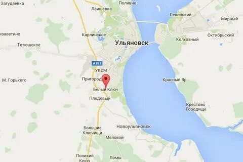 Ульяновск майна расстояние