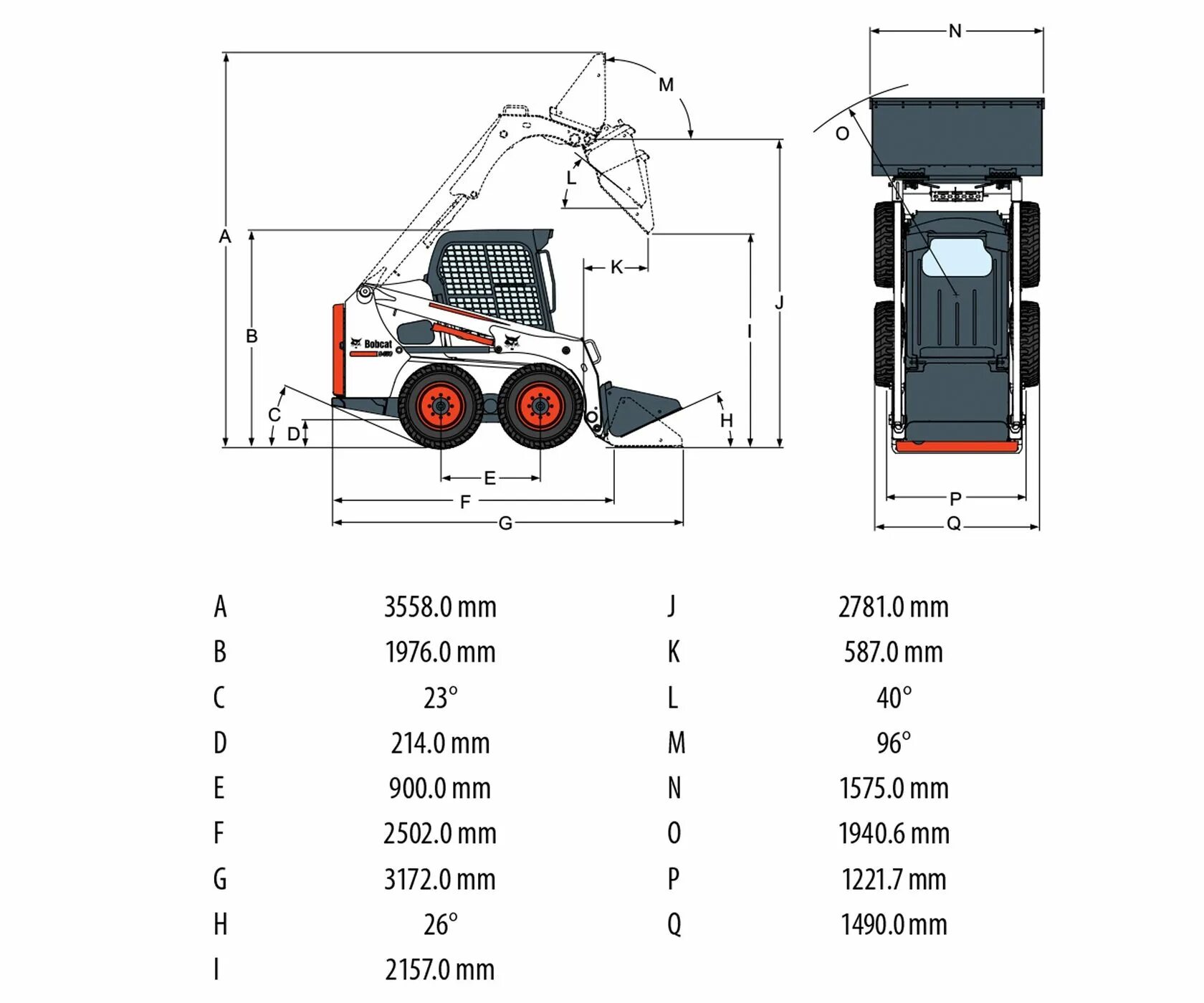 Bobcat размеры. Габариты погрузчика Бобкэт s100. Бобкэт 175s чертёж. Bobcat s130 габариты. Габариты минипогрузчика Bobcat s130.