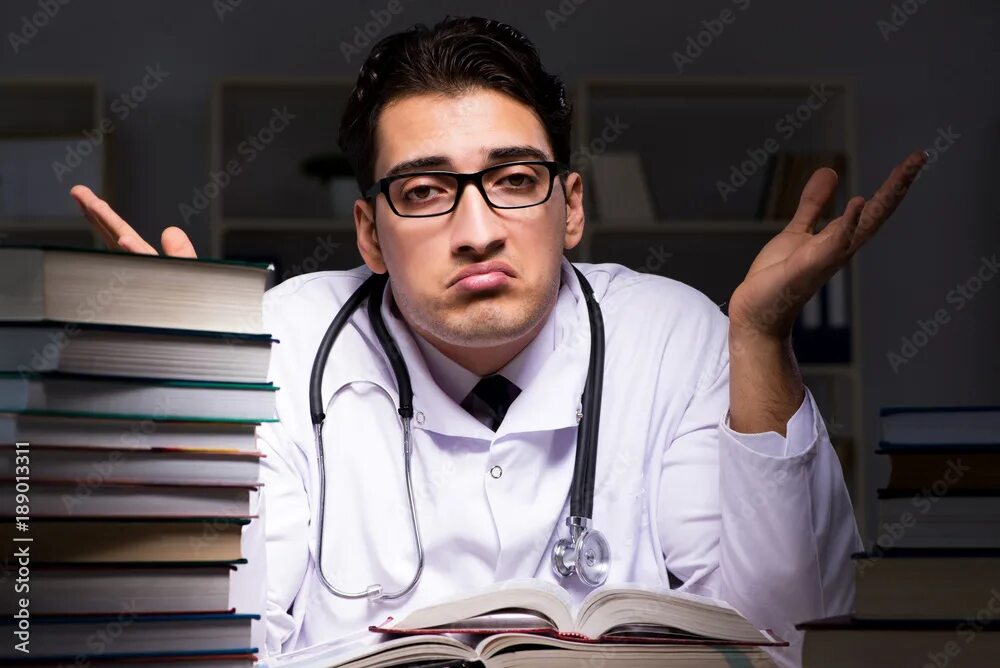 Saying you should the doctor. Вымотанный врач. doctor study. doctor studying. bad doctor.