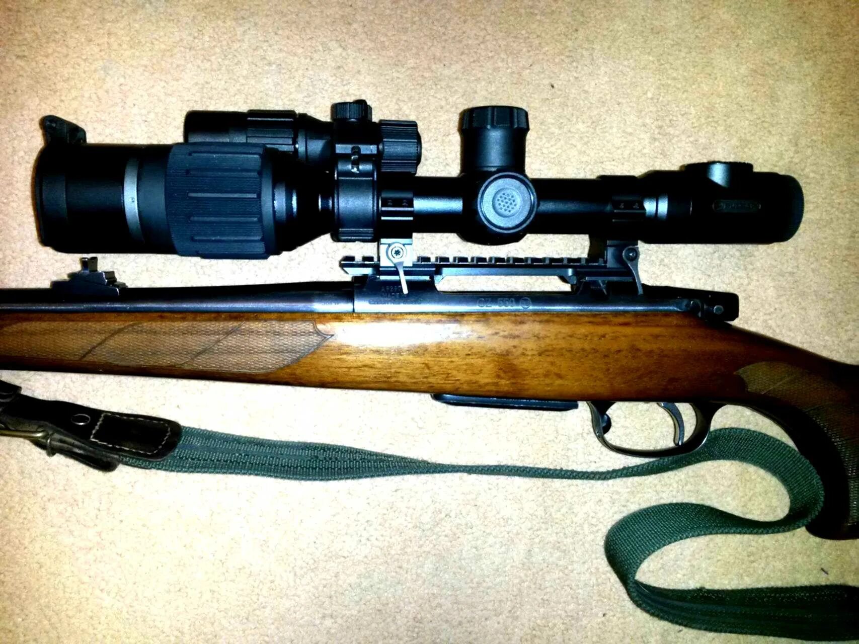 Установить прицел на карабин. Pulsar digex n455 на cz550. pulsar digex cz 550. чз 550 с ночным прицелом пульсар. чз 550чз 455.