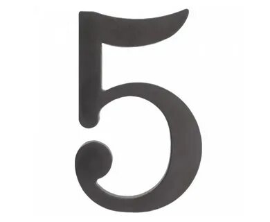 Дверь цифр 5