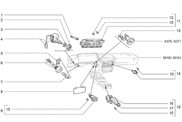Устройство 2131. Каталог запчастей ВАЗ 2131 Нива инжектор. Нива 21213 выключатель освещения приборов. Кронштейн панели приборов ВАЗ-21214. Крепеж панели ВАЗ 21213.