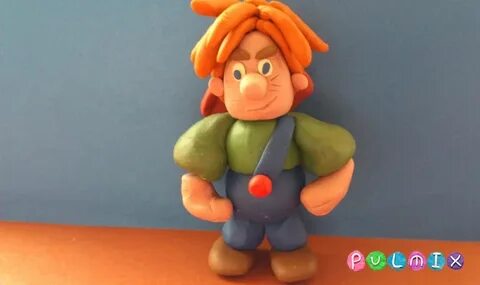 Литературный герой из пластилина 6 класс изо