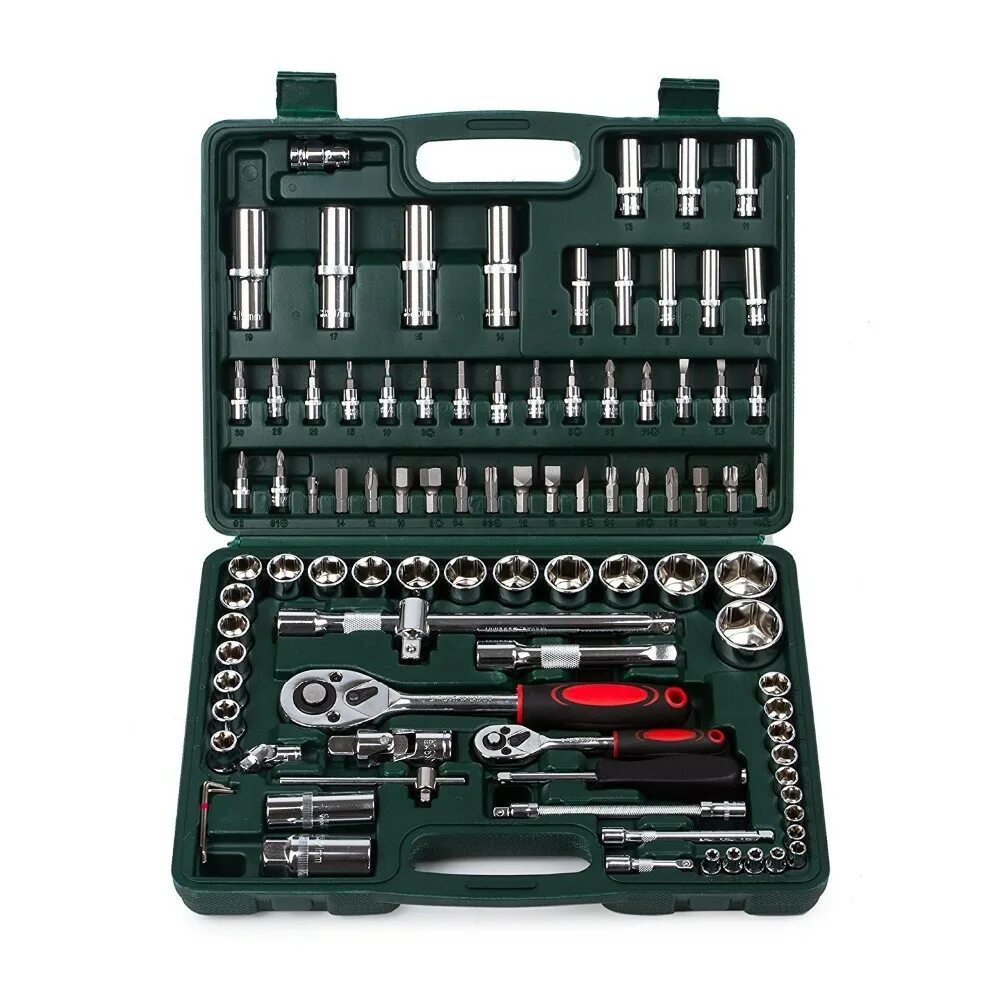 Комплект для ремонта автомобиля. Набор головок Tools 94pcs. Набор ключей 94pcs. Hf000011 набор инструментов. Tools 94pcs Китай.