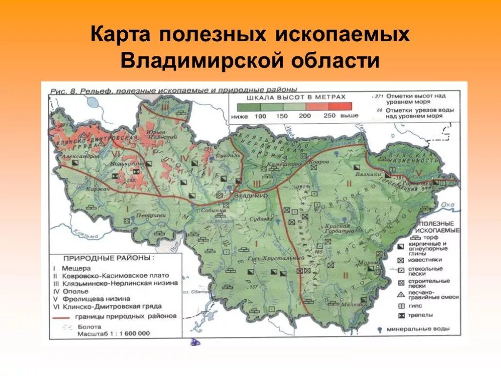 Карта Владимирской области полезные ископаемые. Контурная карта Владимирской области полезные ископаемые. Карта природных ископаемых во Владимирской области. Геологическая карта полезных ископаемых в Владимирская область.