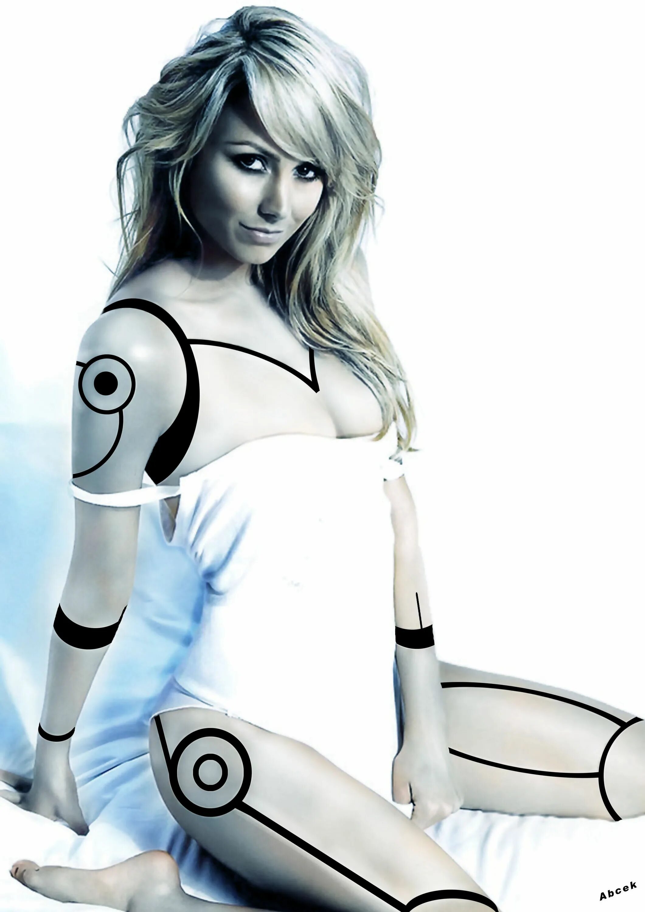 Про девушку андроида. Про девушку андроида. Красивый робот. Красивый робот. Тифа локхарт final fantasy 15.