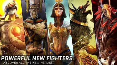 Gameloft's Gods of Rome fighter updated with Wrath of Egypt game pack.