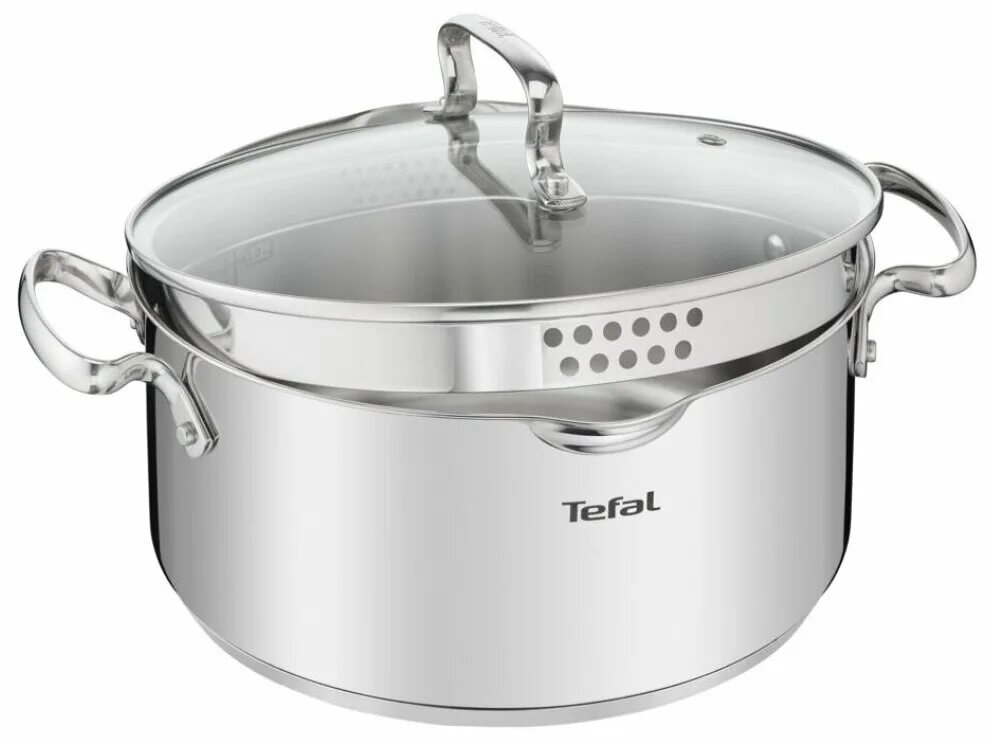 кастрюля тефаль 5. кастрюли тефаль из нержавеющей стали. кастрюля tefal duetto+, нержавеющая сталь, 1,9 л. ковш c крышкой tefal emotion 1л 14см e3012174. кастрюля tefal jamie oliver 4,7 л.