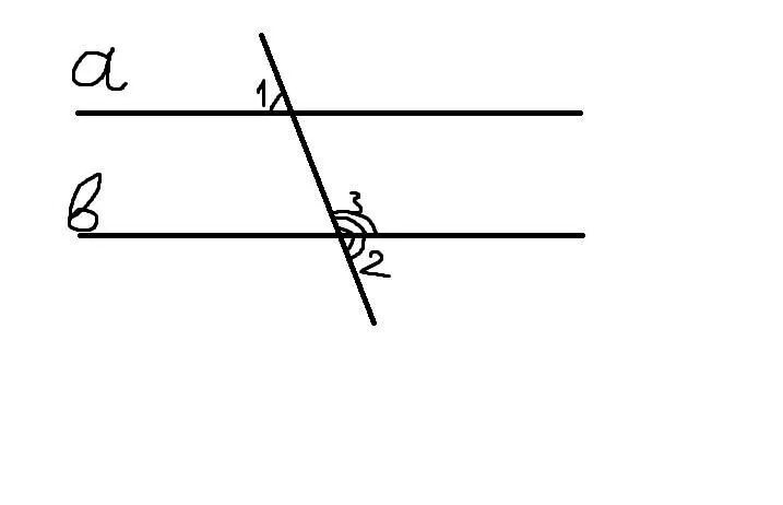 Угол 1 процент. Угол 1/3 на 1/2. Угол 1:3. А параллельна б. На рисунке угол 1.