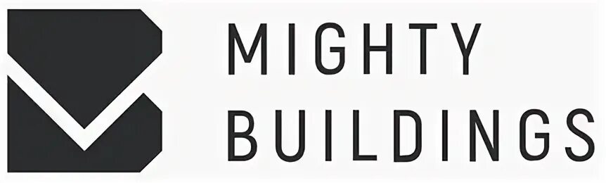 Might building. 3d принтер mighty building. майти билдингс. компания mighty buildings. mighty buildings logo.