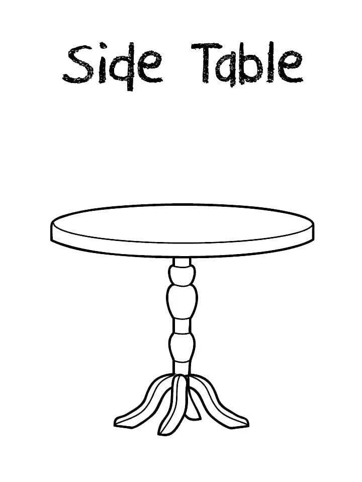 Coloring are tables