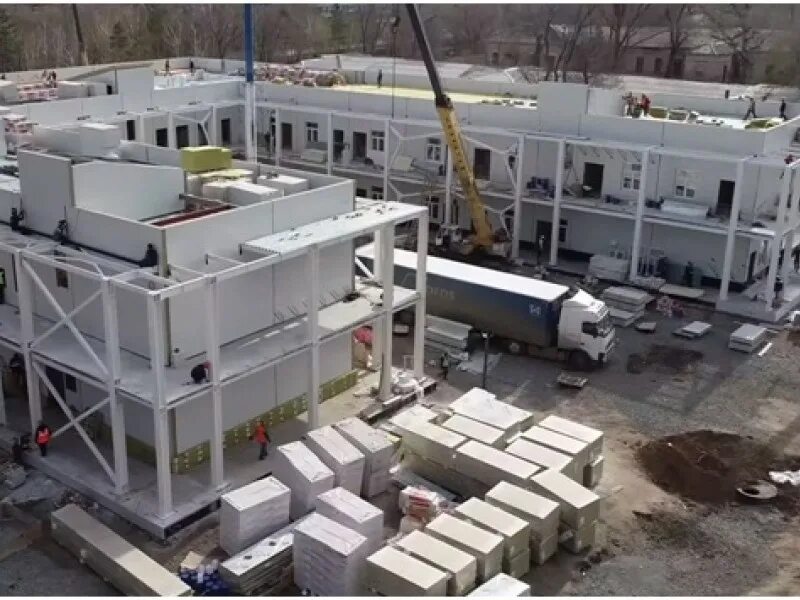 стройка госпиталя в рязани. военный военный госпиталь в казани. инфекционный госпиталь ковид оренбург. новый военный госпиталь в курске. быстровозводимый госпиталь.