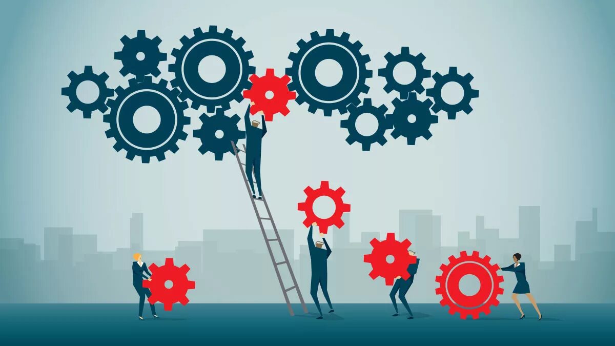 Шестеренки. Люди и шестеренки. Слаженный механизм. Механизм менеджмента. Создание эффективных механизмов.