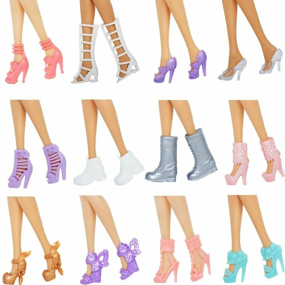 Обувь для кукол купить. Обувь для кукол Rainbow High 988777. Ботинки для Барби. Обувь для Барби. Обувь для кукол Барби.