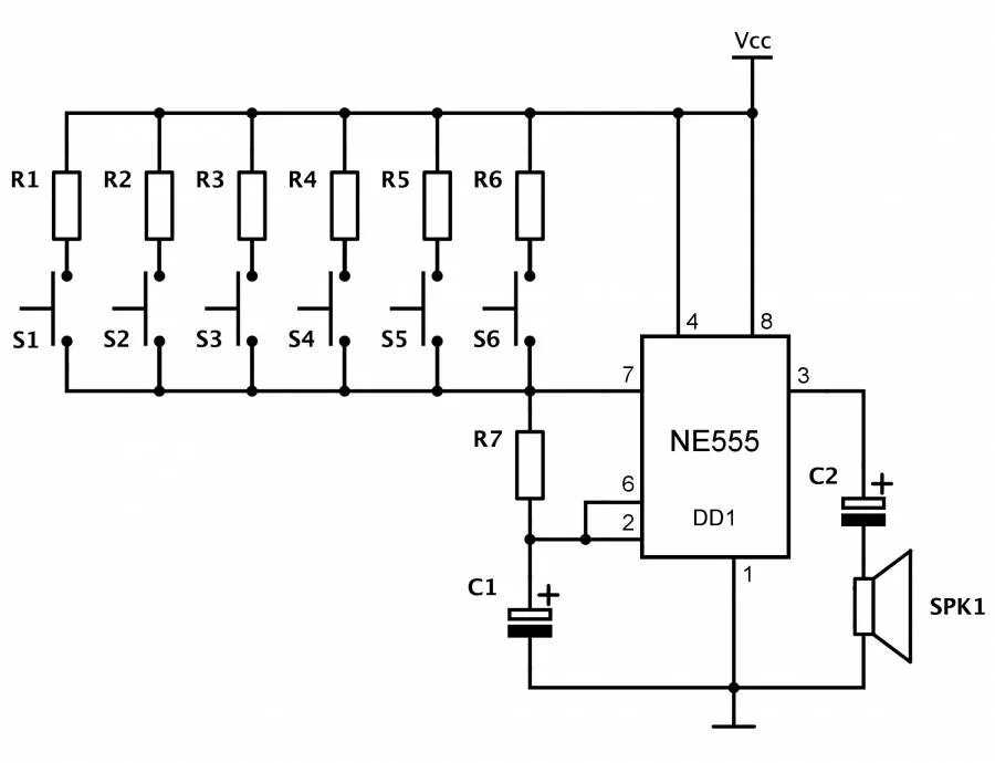 Тестер ne555 схема. Схема ne555 внутри. Мультивибратор на микросхеме 555. Таймер на ne555. Генератор прямоугольных импульсов на ne555 схема.