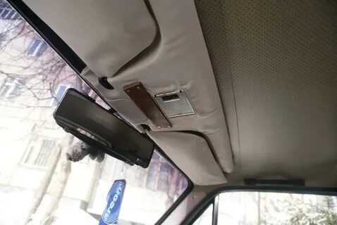 Потолочная консоль нива
