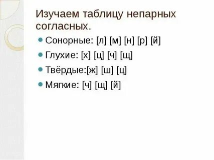 Сонорные звуки в слове кусок