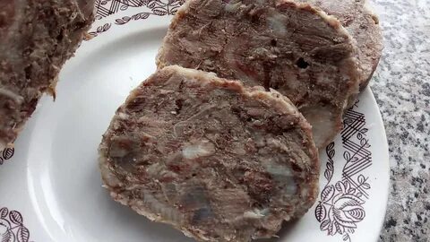 Как прессовать мясо голов