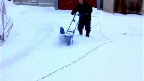 Снегоуборщик видео обзор