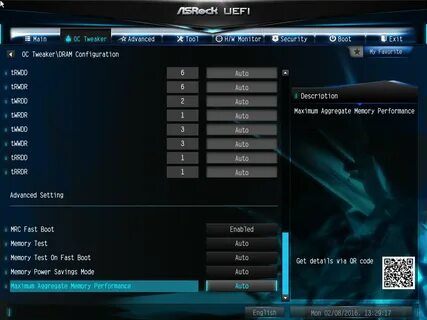 Asrock timing configurator