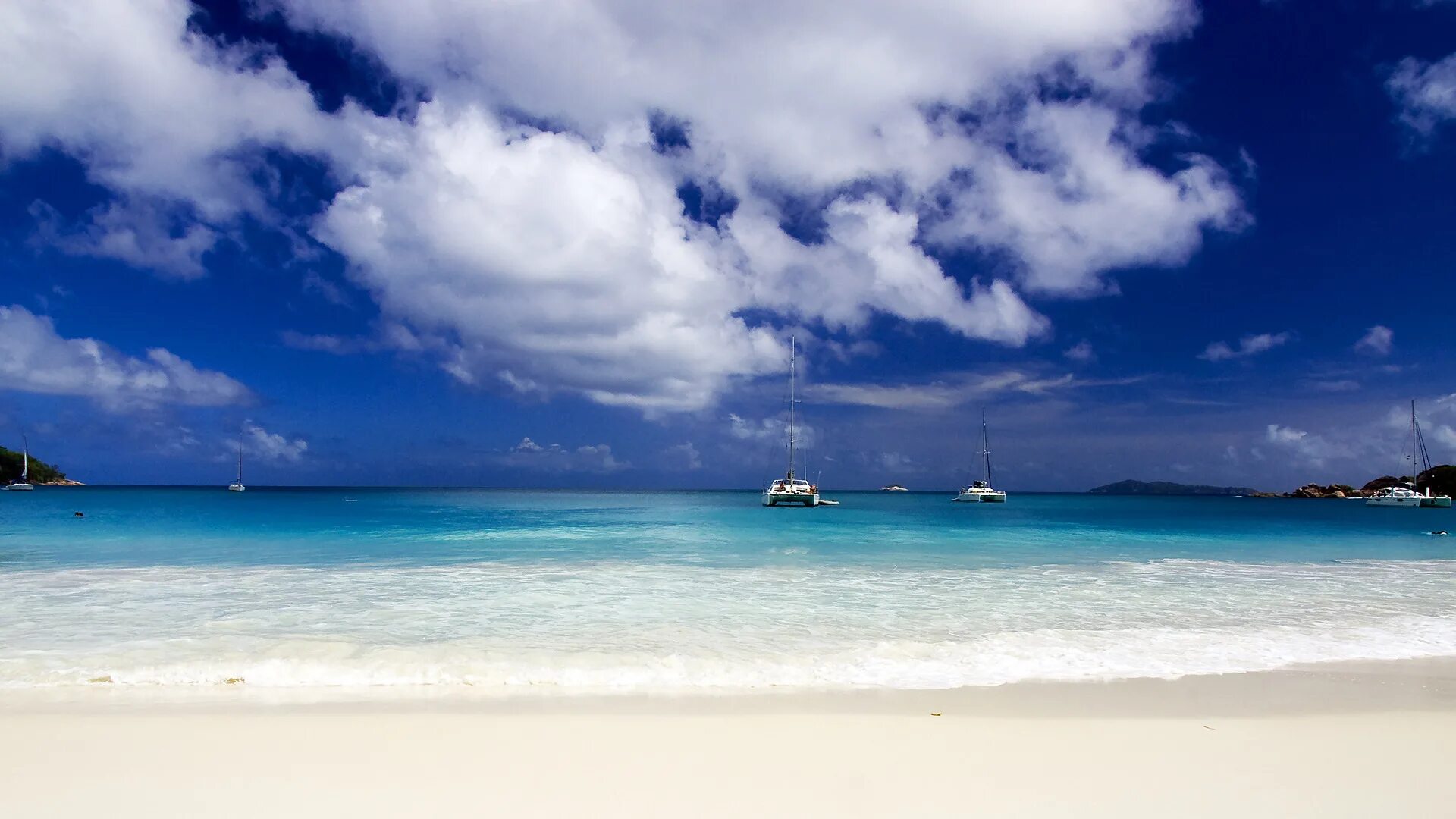Парадиз остров Карибского моря. Море. Обои на рабочий стол море. Обои на рабочий стол море пляж. Обои рабочий стол 1920х1080 море