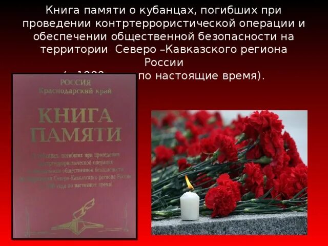 Книга памяти списки