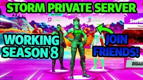 Сервера fortnite