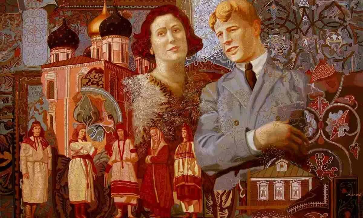 Корогод что это у есенина. Имажинизм в искусстве. Скобеев Есенин. «Живопись Алексея Акиндинова».