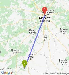 Брянск железногорск расстояние